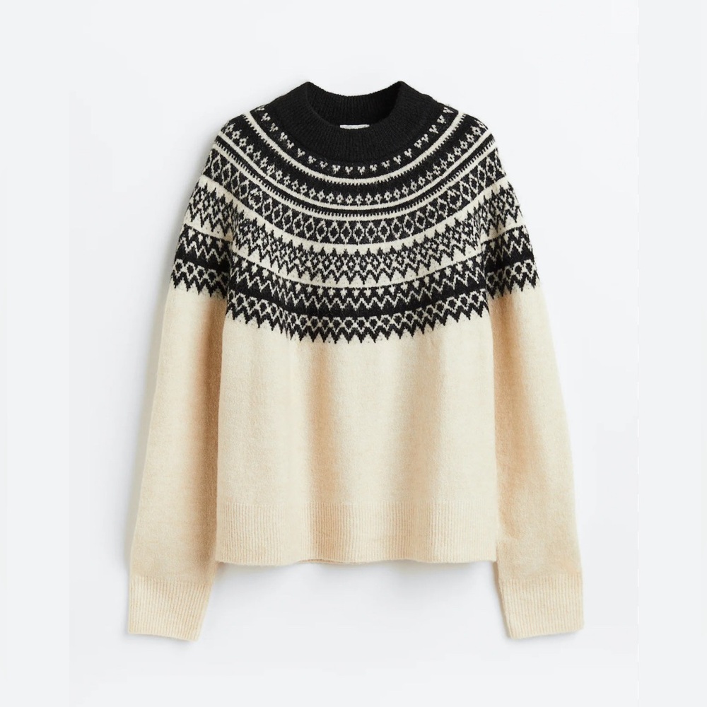 H&M Jacquard-Knit Sweater